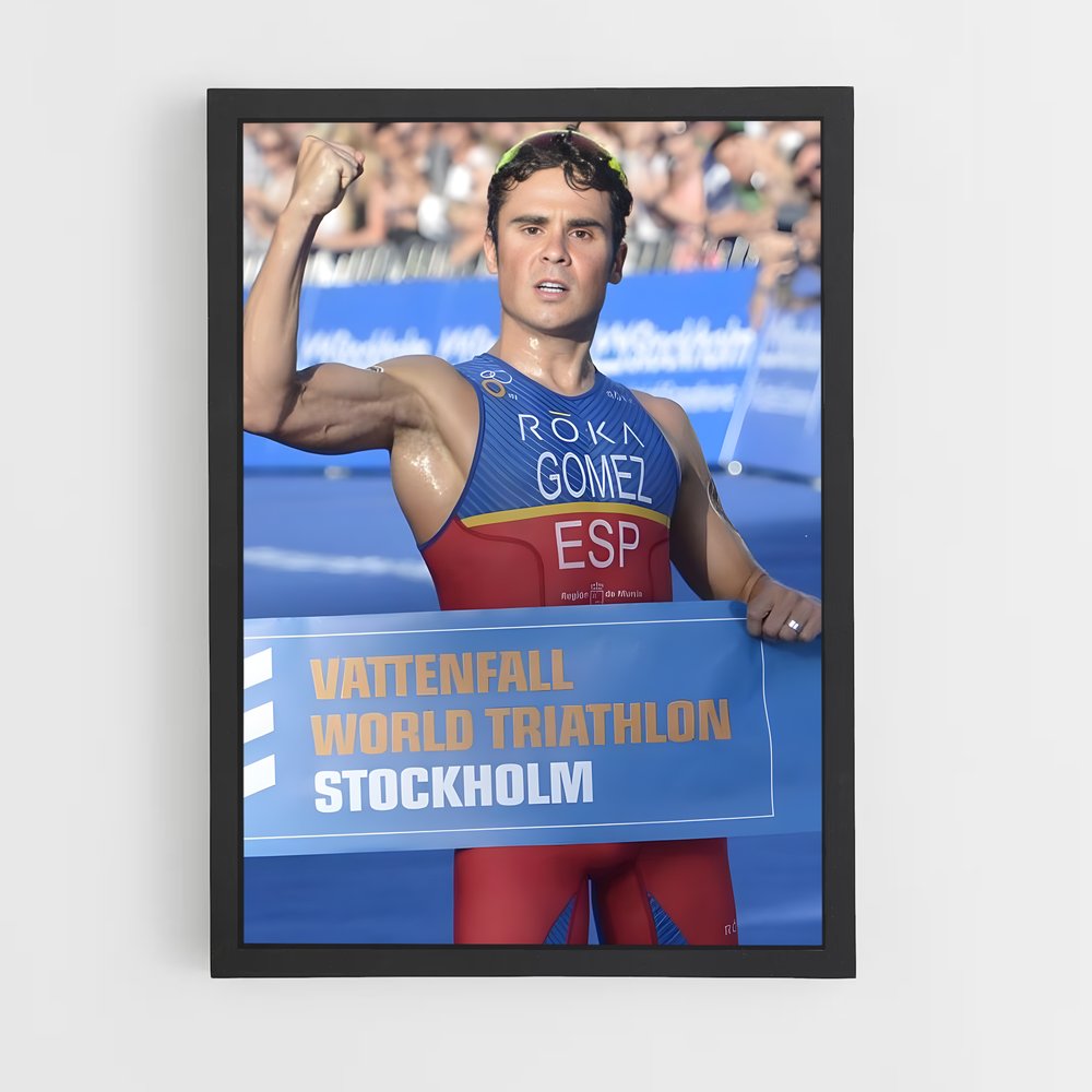 Poster Triomphe en Tunique – affiche Athlétisme (vue 2)